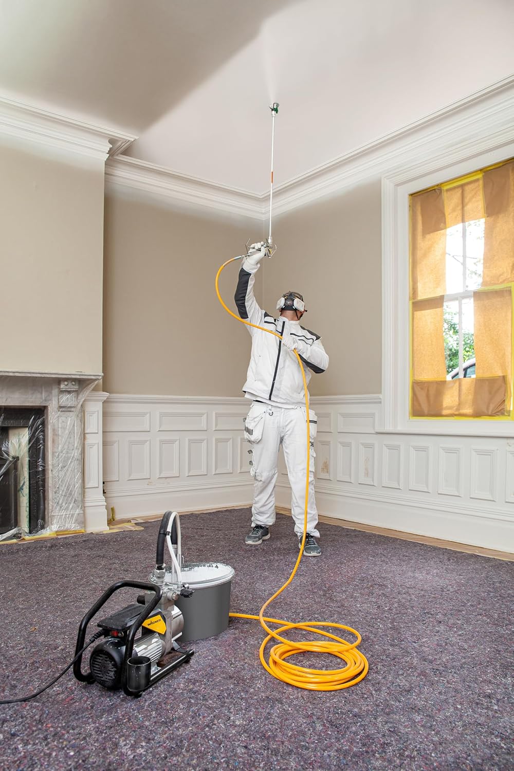 WAGNER Membranpumpe SuperFinish 21 Pro Airless HEA - für Airless-Einsteiger mit HEA-Technologie, Max