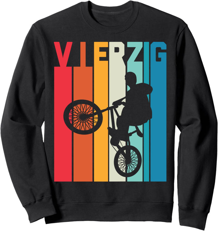 40. Geburtstag Geschenk Jungs Männer Vintage BMX Fahrer Fan Sweatshirt