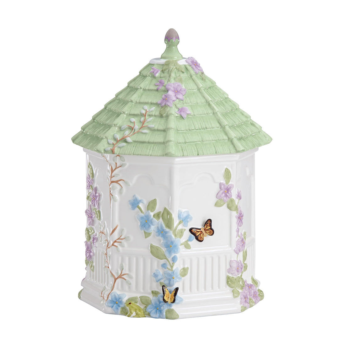 Lenox Butterfly Meadow Keksdose, 25,4 cm, Weiss Keksdose, Pavillon, Keksdose, Pavillon