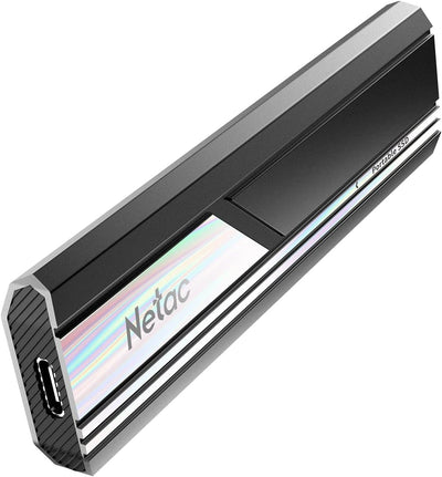 Netac ZX10 500GB Mobiles Solid-State-Laufwerk, extern, portabel (Externe Festplatte mit SSD Technolo