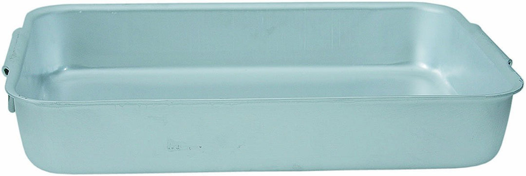 Alubräter 60x40x9 cm – schwerer Bräter aus Aluminium mit Fallgriffen, extra robuste Qualität, ideal