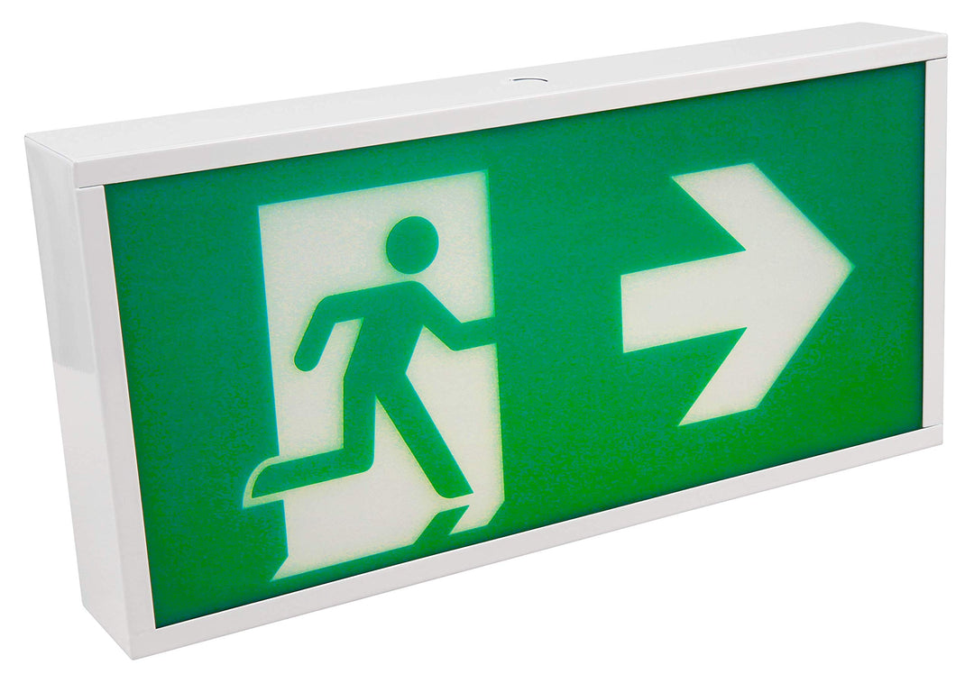 McShine - LED Fluchtwegleuchte I FL-919 I IP20 I Exit Schild 230V I Notausgangsschild Notbeleuchtung