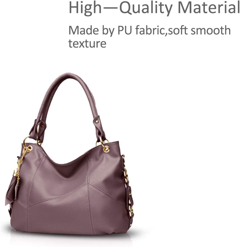NICOLE & DORIS Damen handtasche Umhängetasche mit grosser Kapazität Weiche Ledertasche shopper Neue