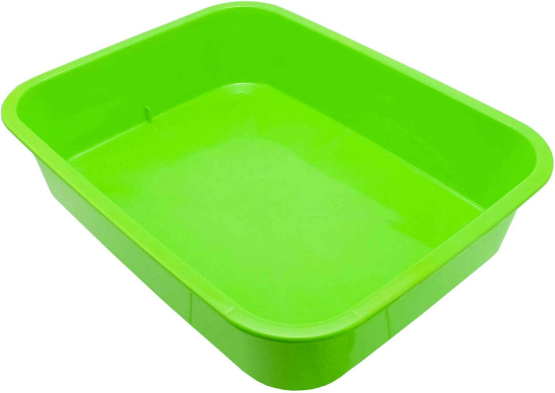 4Big.fun 2x Set Erste Katzentoilette Schalentoilette Katzenklo - perfekt für Kätzchen Katzenbabys Ju