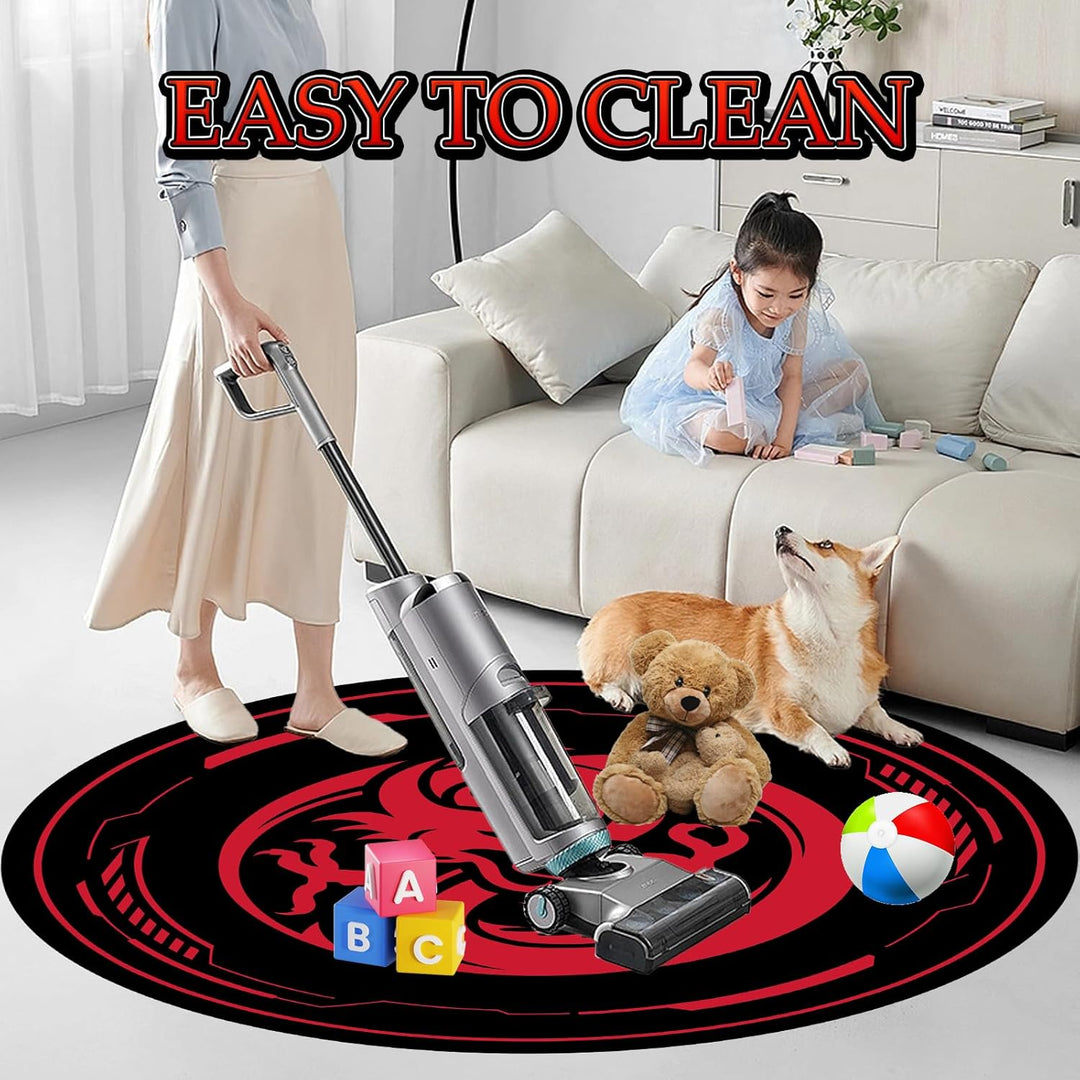 Bodenschutzmatte Gaming Bürostuhl Stuhlmatten für Teppiche mit niedrigem Flor und Hartholzböden, 120