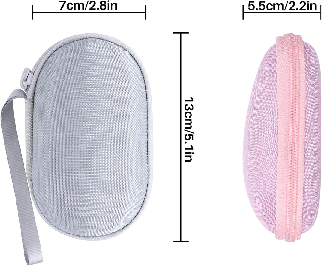 Hart Schutz Hülle Etui Tasche für Logitech Signature M650 L Maus (Rose) Rose M650 L Tasche, Rose M65