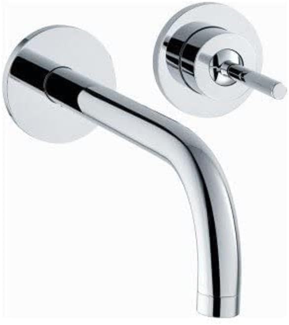 Axor 38116000 Wasserhahn Uno Unterputz (Armatur mit Auslauf Länge 225mm, Wandmontage) Chrom Auslaufl