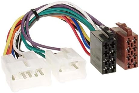 1 Din Radio Einbauset Blende Radioanschlusskabel Antennenadapter für Toyota Yaris Verso P1 Facelift