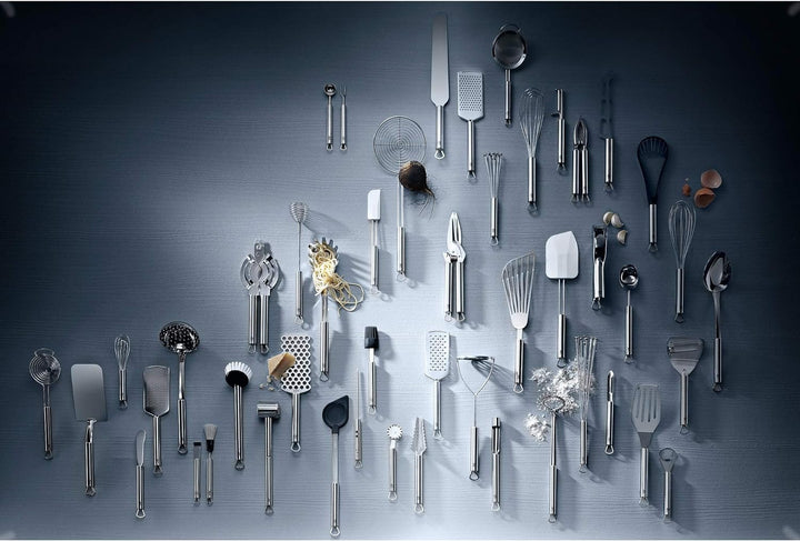 WMF Profi Plus Küchenhelfer Set 7-teilig, Ständer mit 6 Helfern, Schöpflöffel, Schaumlöffel, Wokwend