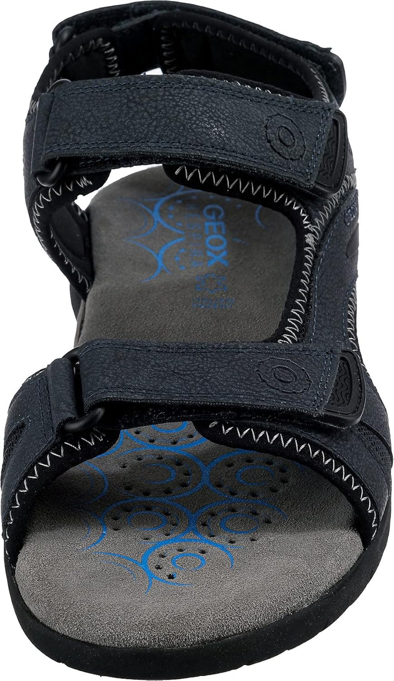 Geox Herren U Spherica Ec5 A Sandalen 39 EU Navy, 39 EU Navy