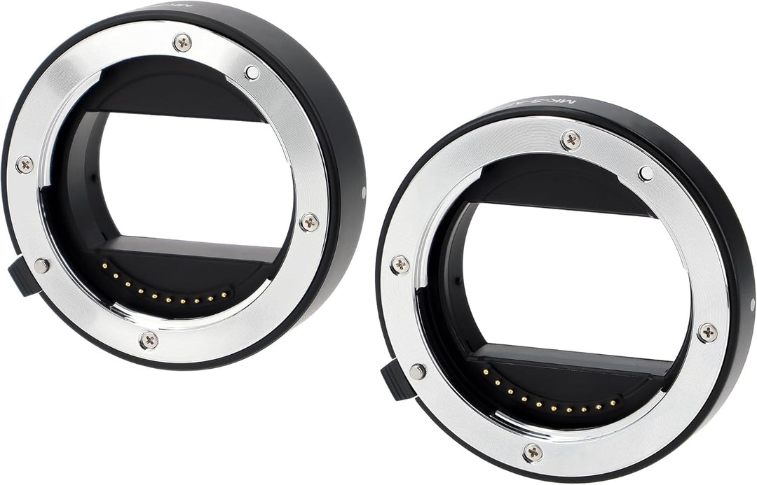 Automatik-Makro-Zwischenringe Extension Tube für Sony E-Mount Kameras, Meike MK-S-AF3A Metall, Metal