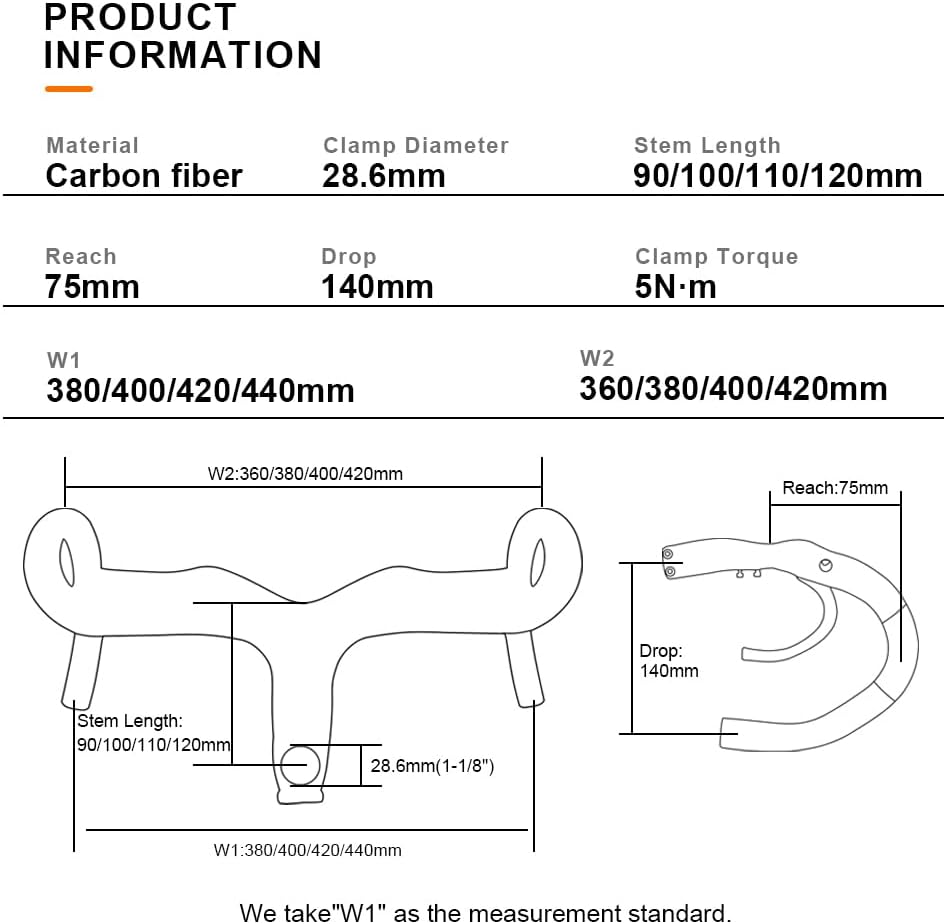 RXL SL 1-1/8" rennrad carbon lenker rot 3K glänzend internes routing lenker rennrad carbon 400 * 90m