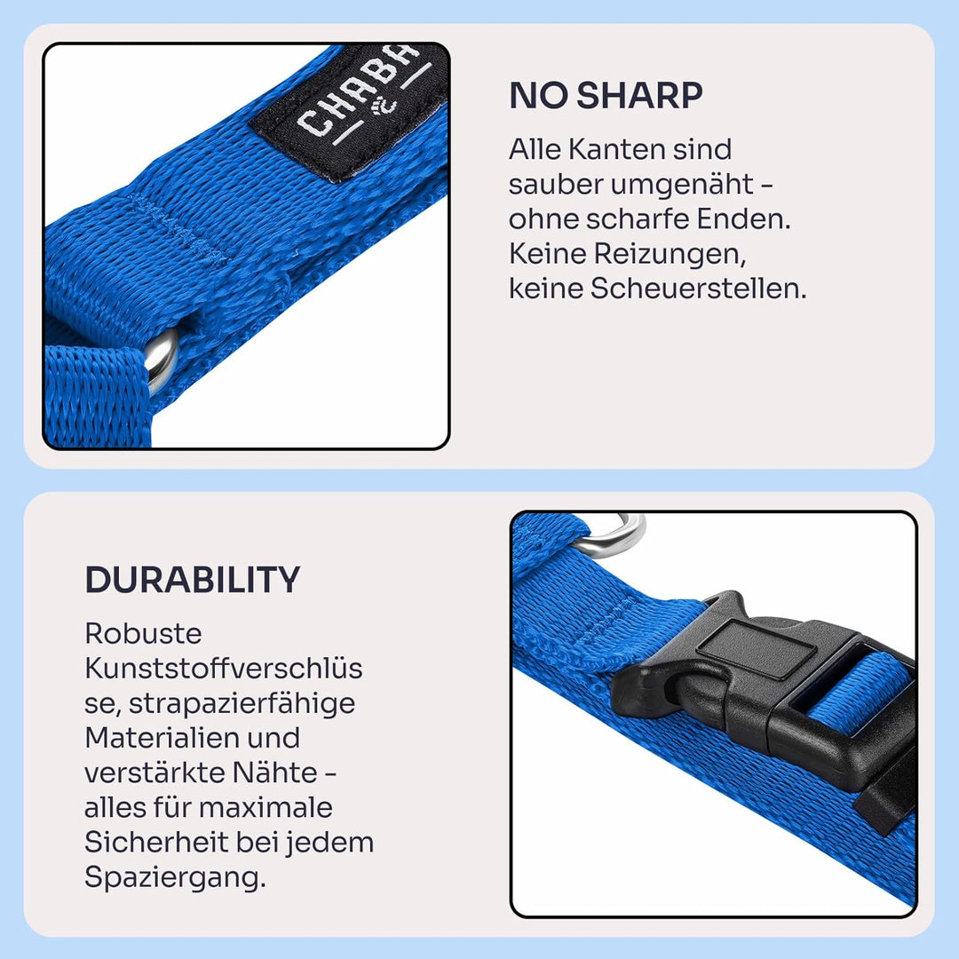Chaba Guard Hundegeschirr Mittelgrosse Hunde Anti Zug & Würgen Geschirr Hund mit Kontrolle Classic S
