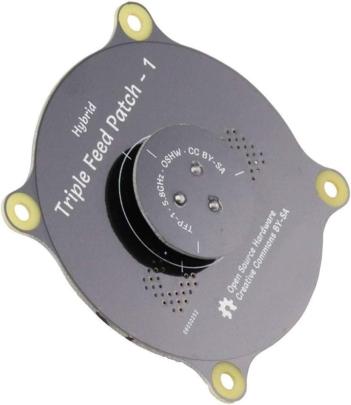 Aihasd 5.8GHz 9.4dBi Triple Feed Patch Antenna SMA Directional Circularl for FPV Racing RC Drone