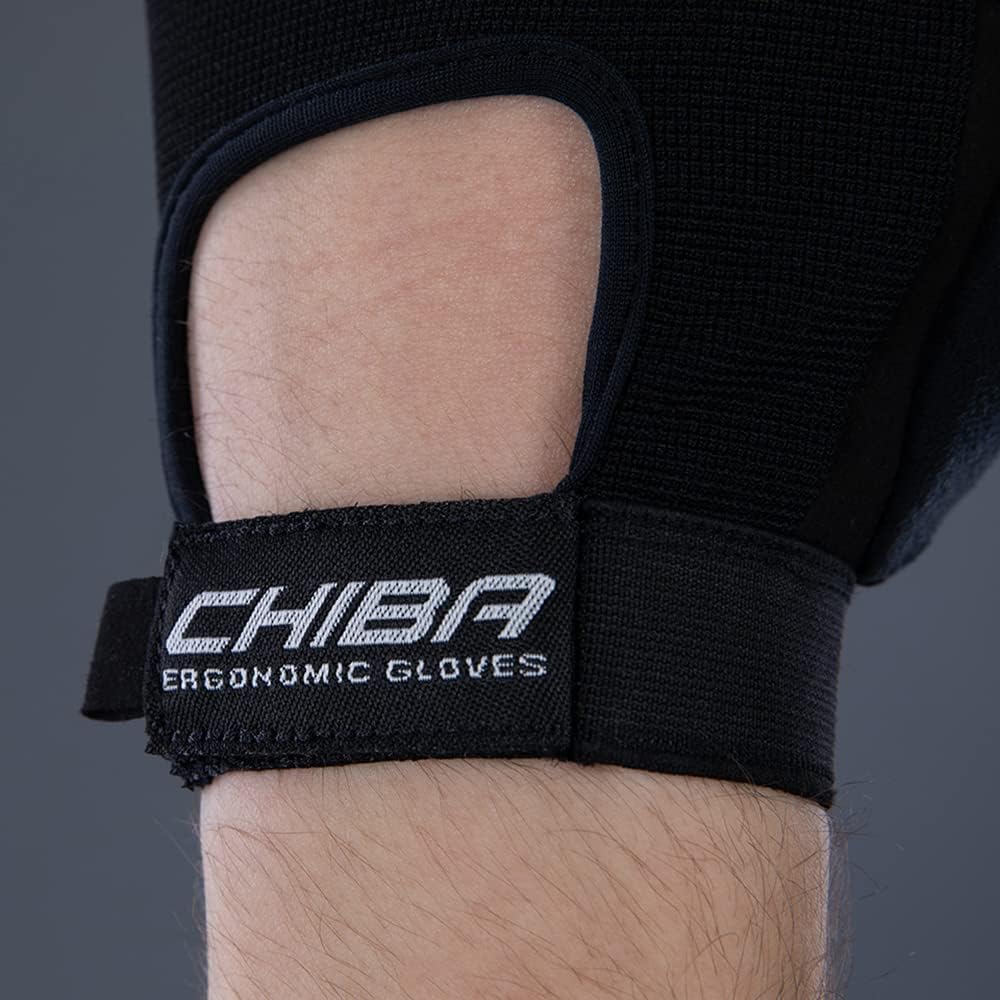 Chiba Erwachsene Handschuh Fit L schwarz uni, L schwarz uni