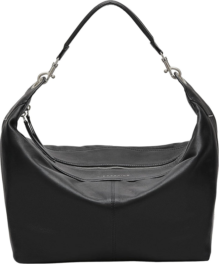 Liebeskind Damen Hobo L Black-9999, Black-9999