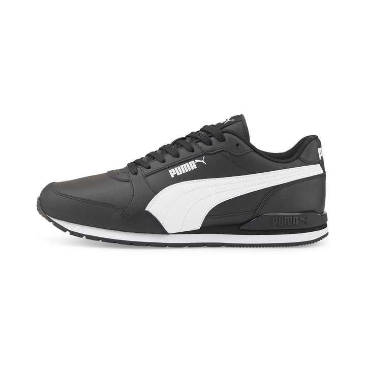 PUMA Unisex St Runner V3 L Sneaker 37.5 EU Puma Black Puma White, 37.5 EU Puma Black Puma White