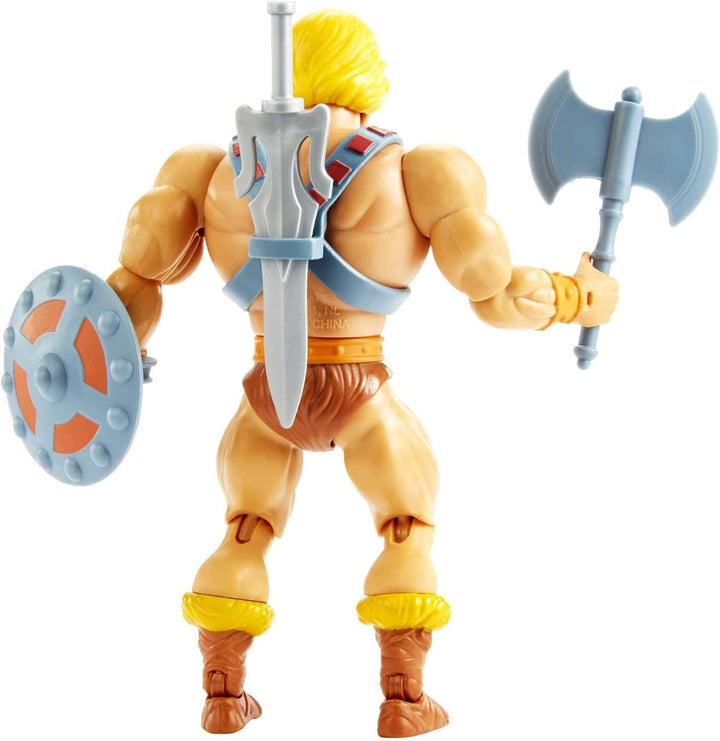 Masters of the Universe Origins He-Man Action Figure, Character for Storytelling Play and Display, G