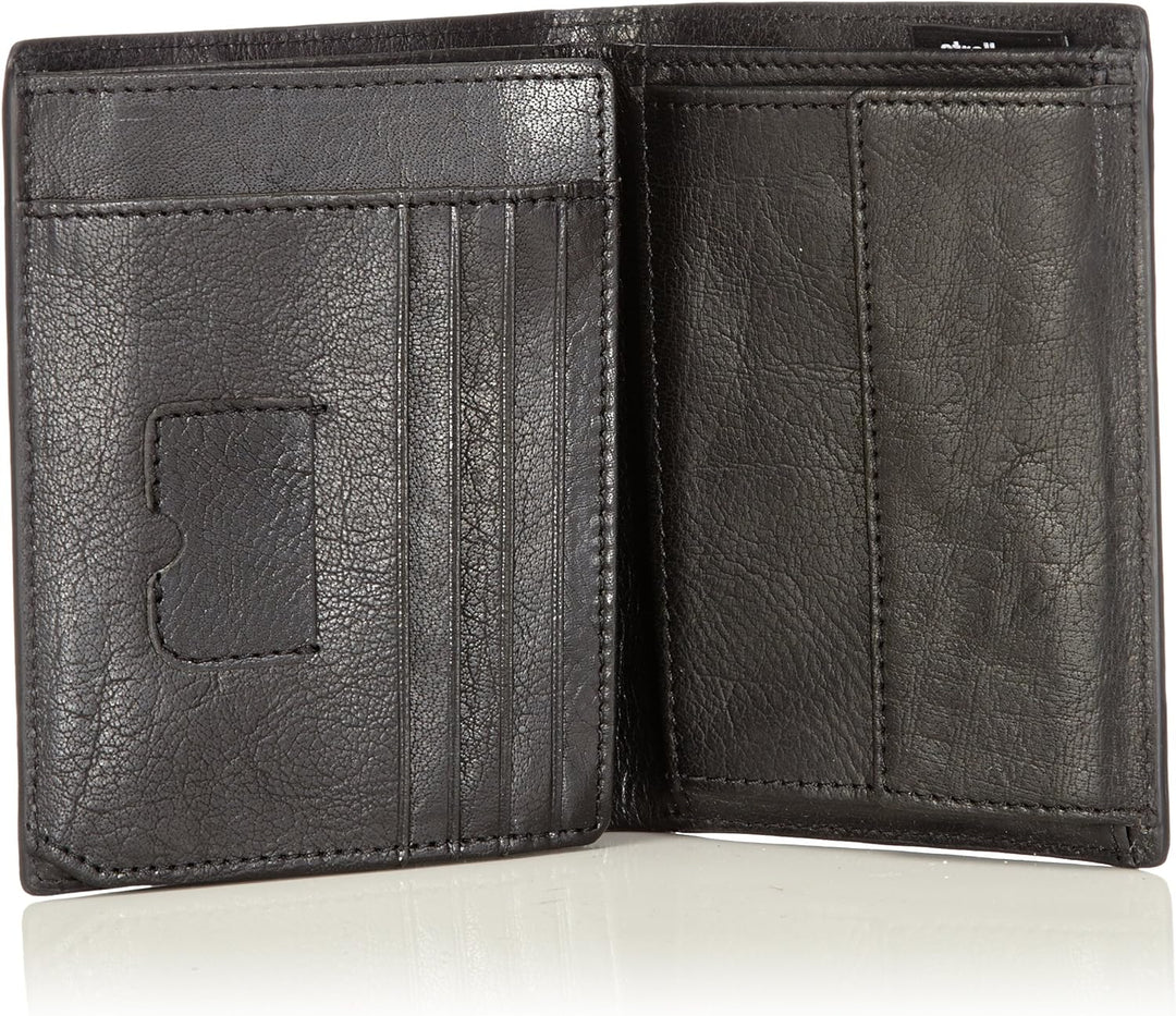 Strellson Herren Geldbeutel Jefferson Brieftasche aus Leder Schwarz (Black 900), Schwarz (Black 900)