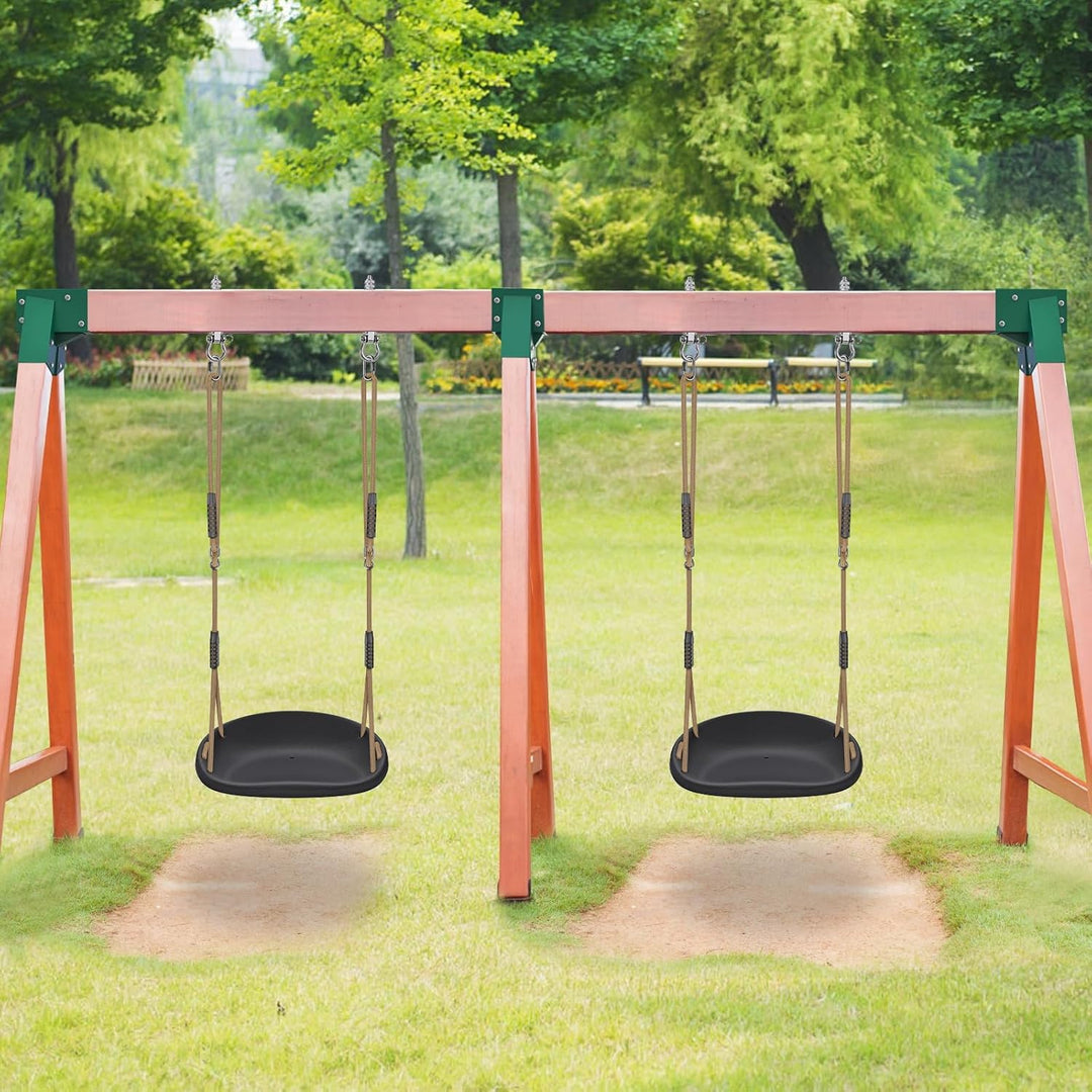 BeneLabel Schaukel Kinder, Indoor Outdoor Babyschaukel Hartgummi Schaukelsitz Spielplatz Gartenschau