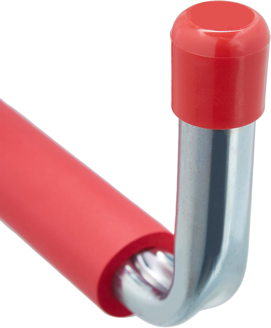 Relaxdays 12 x Deckenhaken Garage, T-Profil, bis 25 kg, für Stauraumbrücke, Stahl mit Polsterung, H