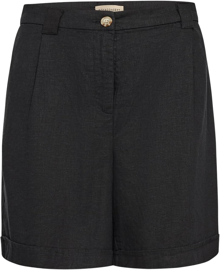 Soyaconcept Women's SC-INA 33-B Damen Shorts, Schwarz, 46