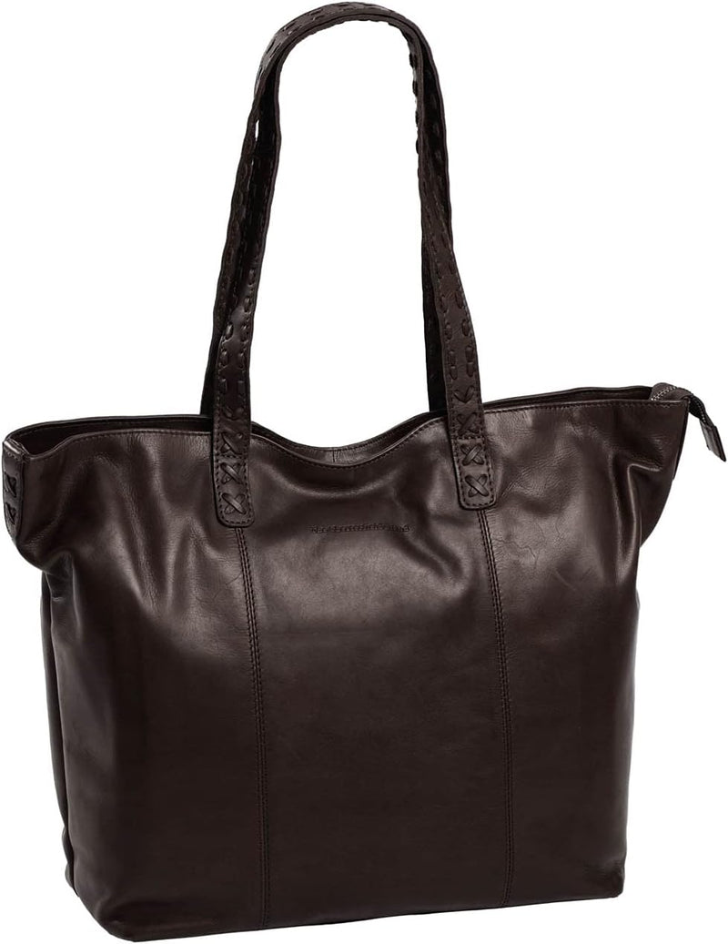 The Chesterfield Brand Wax Pull Up Kansas Shopper Tasche Leder 36 cm Laptopfach