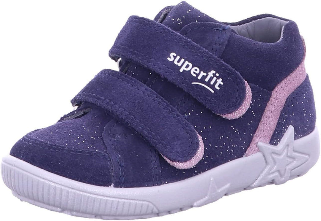 Superfit Baby-Mädchen Starlight Lauflernschuhe 20 EU Blau Lila 8010, 20 EU Blau Lila 8010
