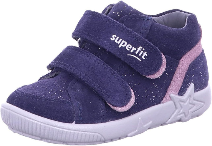 Superfit Baby-Mädchen Starlight Lauflernschuhe 20 EU Blau Lila 8010, 20 EU Blau Lila 8010