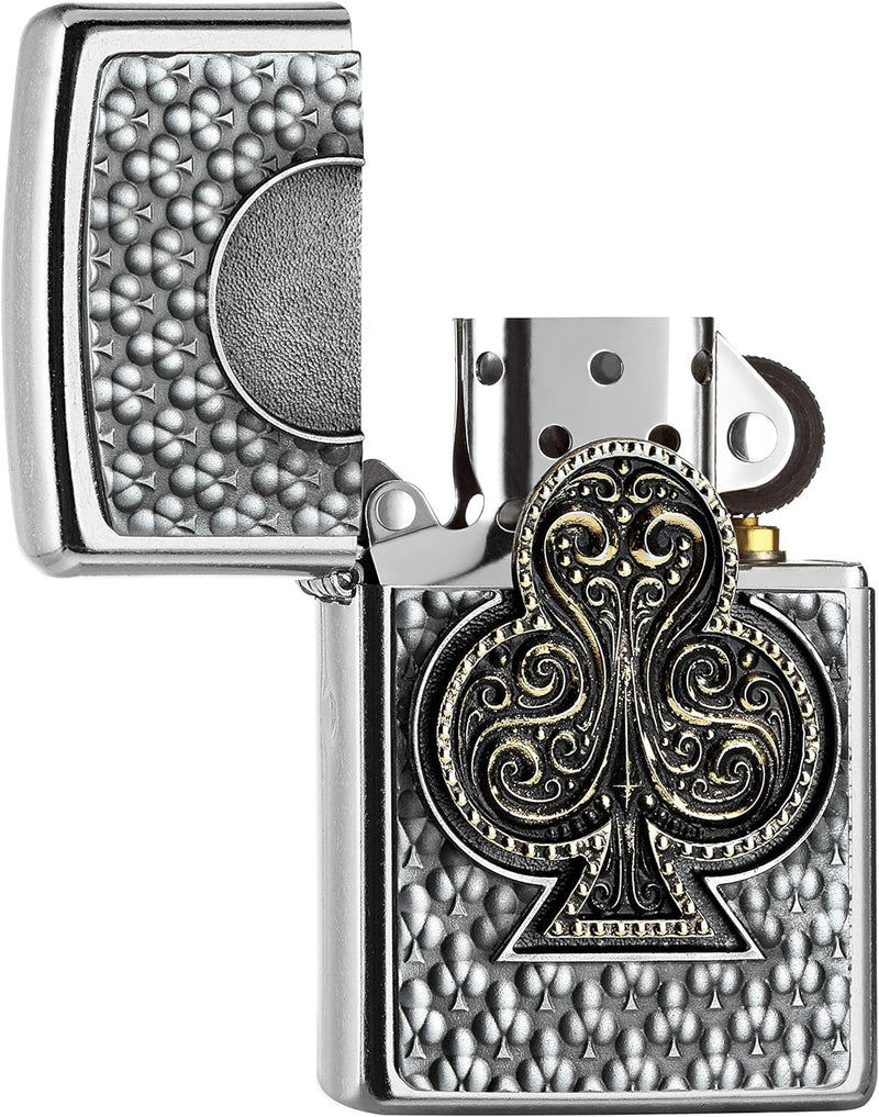 Zippo 2006482 PL 207 Kreuz Emblem 3D Feuerzeug, Messing, Design, 5,83,81,2 5,8*3,8*1,2