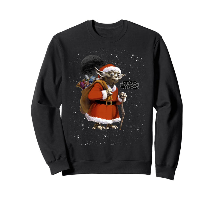 Star Wars Yoda Santa Claus Costume Poster Sweatshirt
