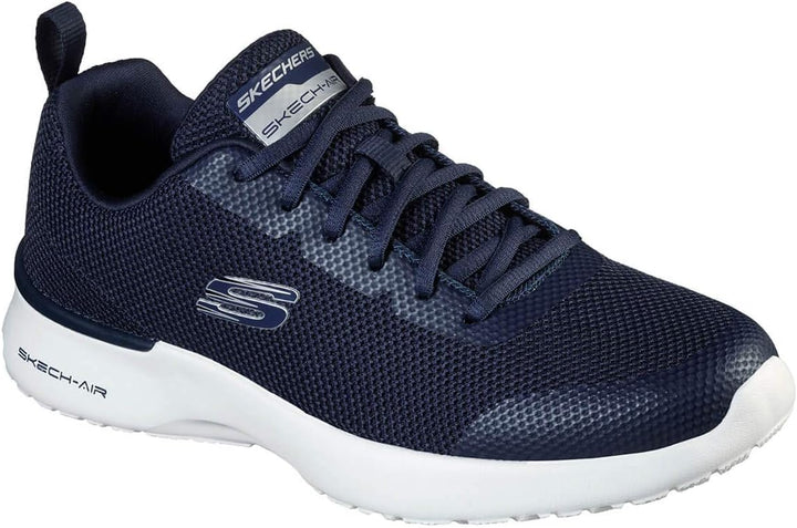Skechers Herren Skech-air Dynamight Winly Sneaker 39 EU Navy Knit Synthetic Trim, 39 EU Navy Knit Sy