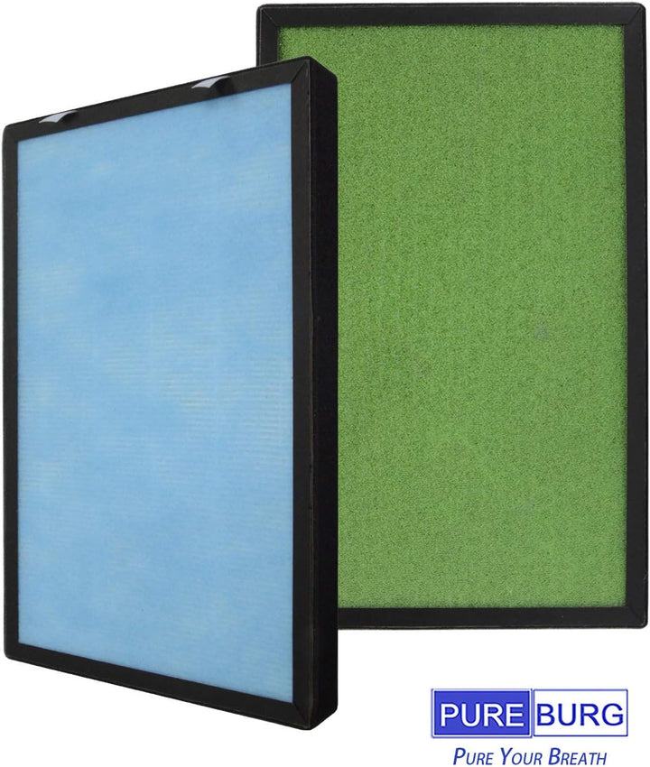 PUREBURG Ersatz-Filter kompatibel mit Newentor NA-218 und Onduva KJ188F-A077 Luftreiniger,2-Pack
