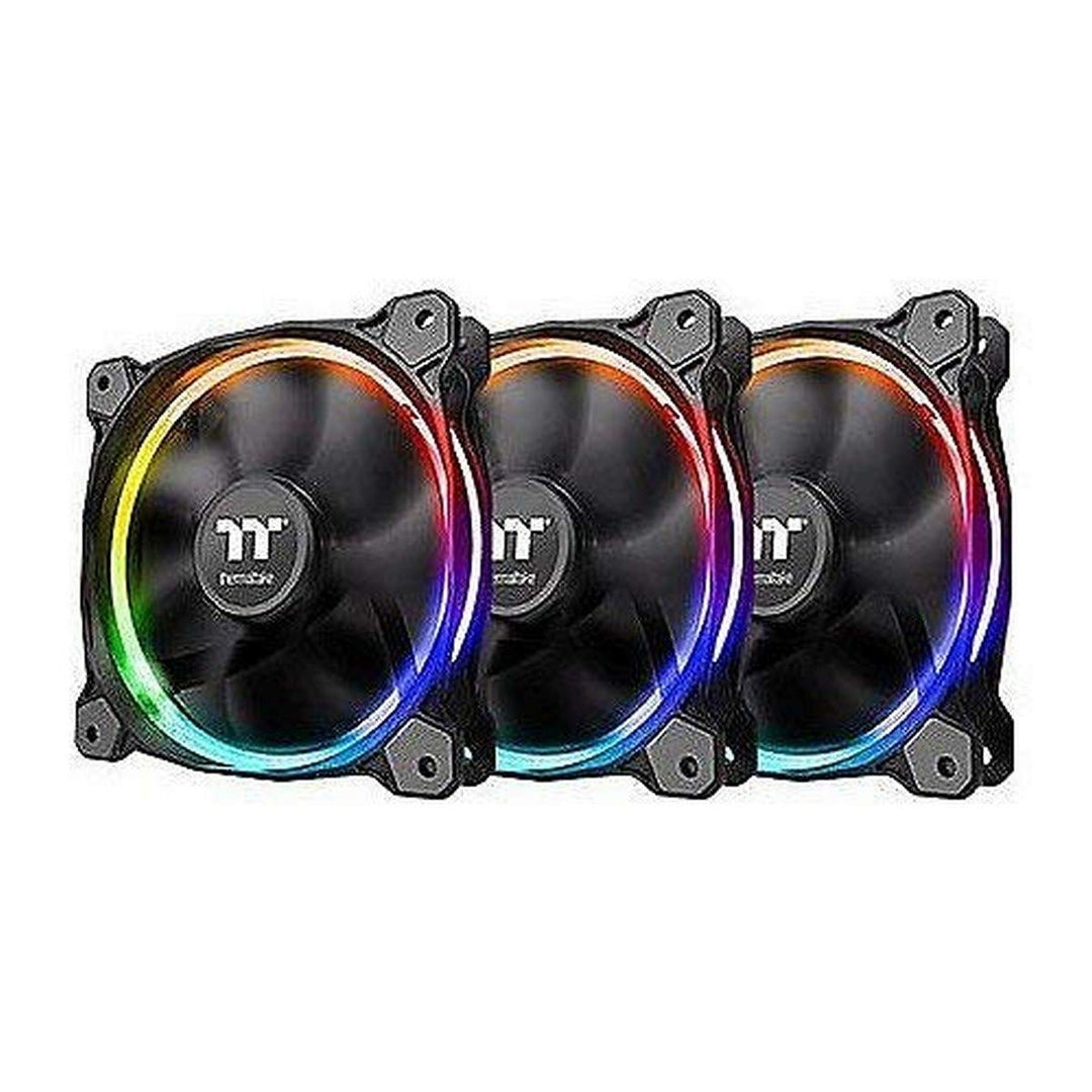 Thermaltake Riing 12 RGB Sync Edition Gehäuselüfter (3 Pack, kompatibel mit ASUS, Gigabyte, MSI, Asr