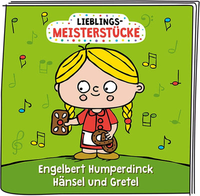 tonies Hörfiguren für Toniebox, Hänsel und Gretel – Lieblings-Meisterstücke, Hörspiel über die Märch