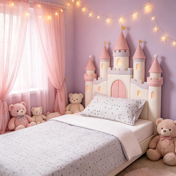 various Bettwäsche-Set für Babybett, 60 x 120 cm, 100 % Baumwolle, extra weich, inklusive Spannbettl