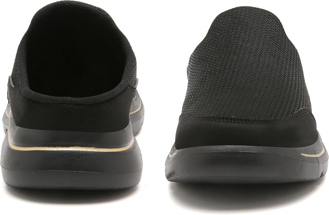 SMajong Clogs Damen Sommer Hausschuhe Herren Leichte Atmungsaktive Gartenschuhe rutschfest Slip On P