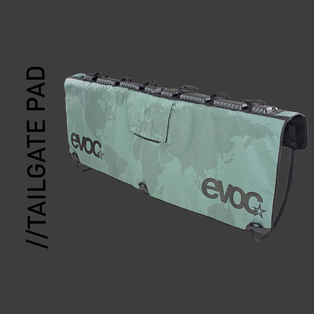 EVOC TAILGATE PAD für Fahrradtransport im Pickup (Fahrradtransport, sichere Fixierung von bis zu 6 B