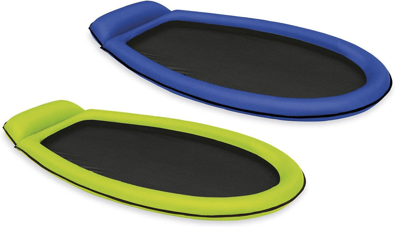 Intex 58836EU Mesh Mat - Aufblasbarer Wasserhängematte - 178 x 94 cm - Farblich Sortiert Bundle mit