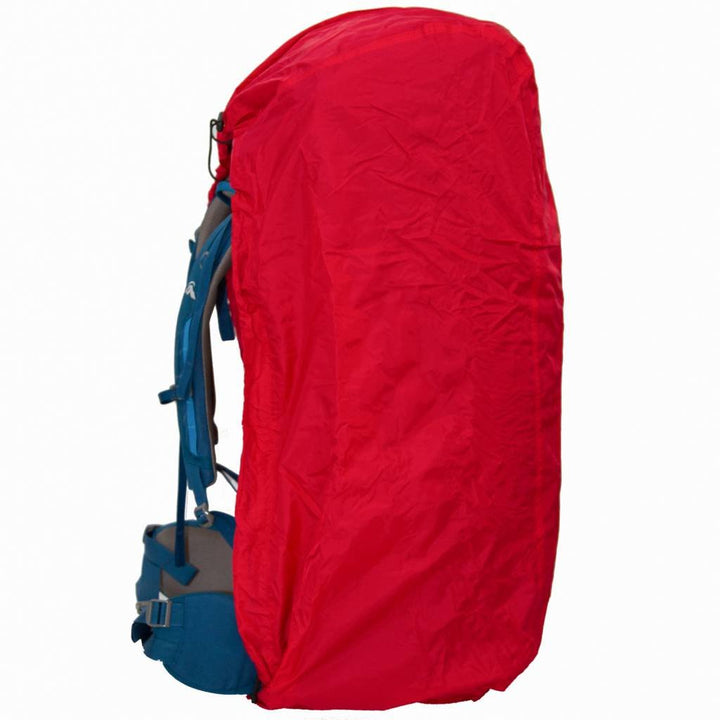 LOWLAND OUTDOOR® Regen- und Transporthülle für Rucksäcke - Wasserabweisend, Rot