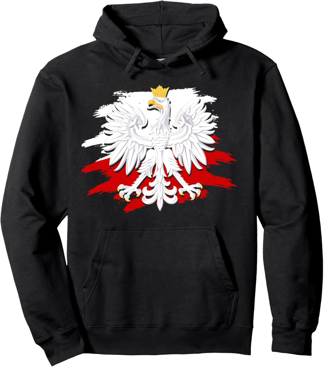 Polen Geschenk für Polnischen Poland Polska Krakau Herren Pullover Hoodie
