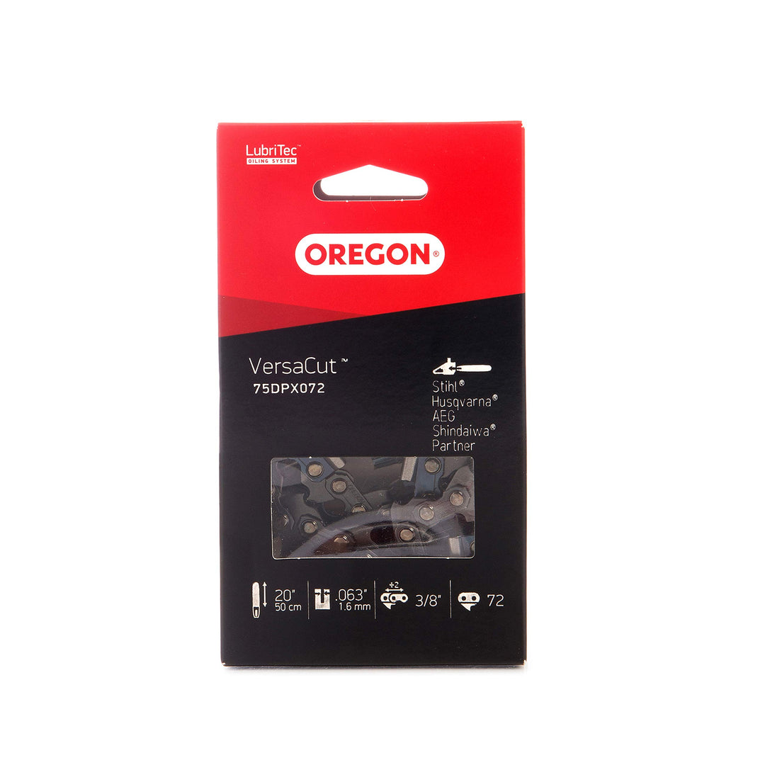 Oregon Kette 3/8 1,6 HM mit SG, 75DPX072E 72 maillons - Sécurité : Avec Mehrfarbig, 72 maillons - Sé