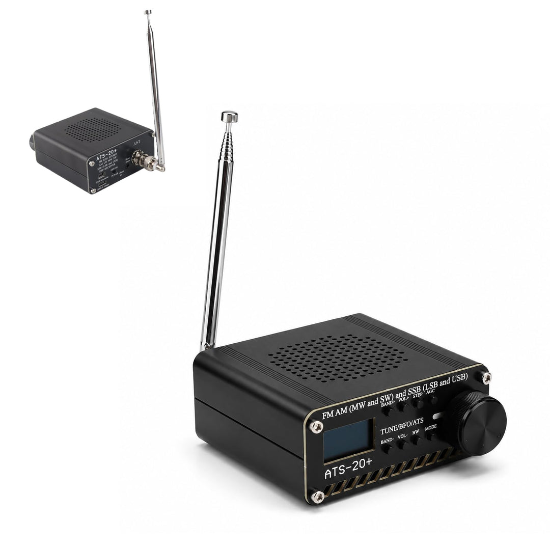 Multiband-Funkempfänger, FM AM (MW und KW) SSB (LSB und USB) Digitalempfänger mit Lautsprecher und A