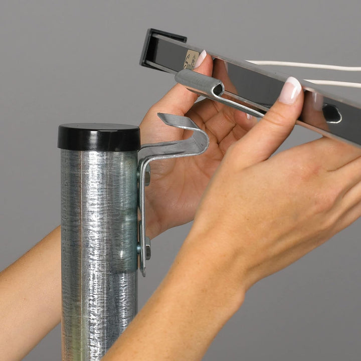 Household Essentials 5-Linie einziehbaren Innen- / Outdoor-Wäschetrockner Ausziehbarer Wäschetrockne