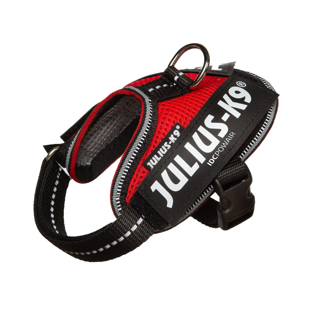 Julius-K9, IDC Powair Hundegeschirr, Grösse: 3XS / Baby 1, Rot Rot 3XS/Baby 1, Rot 3XS/Baby 1