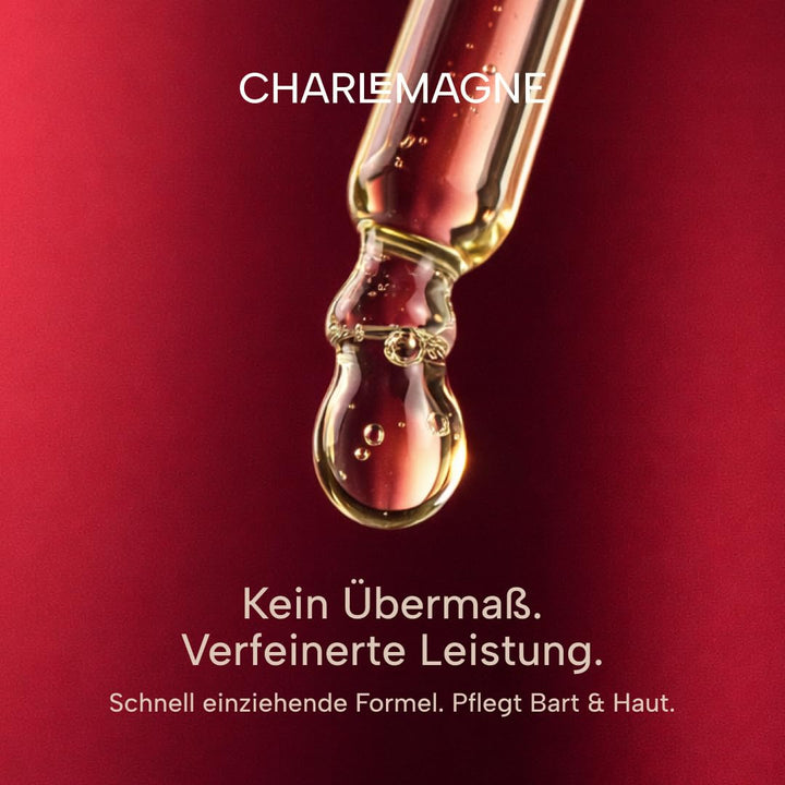 Charlemagne Bartöl für Männer – 30 ml, Clearmont | Edler Minimalistischer Duft – Premium Bart-Condit