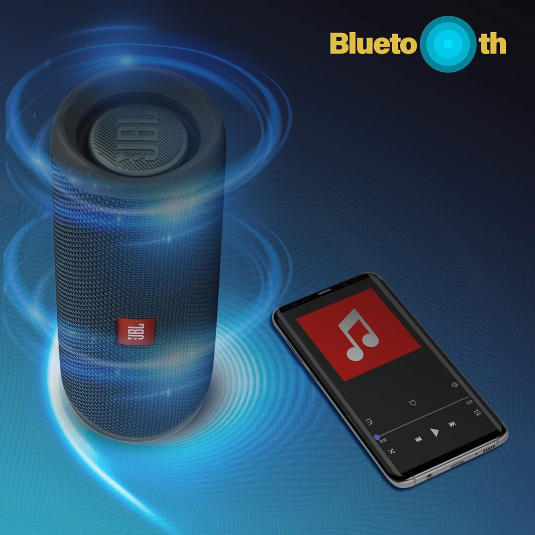 JBL Flip 5 Bluetooth Box (Wasserdichter, portabler Lautsprecher mit umwerfendem Sound, bis zu 12 Stu