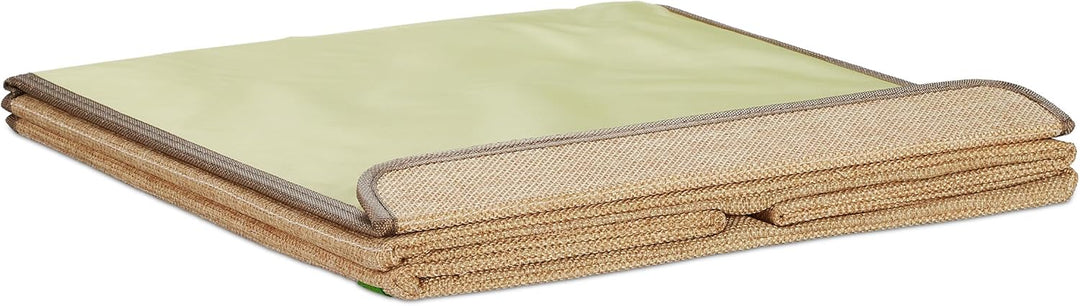 Relaxdays Aufbewahrungsbox, Tiger-Motiv, Stoffbox für Kinder, faltbar, HBT: 33 x 33 x 33 cm, Spielze