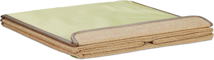 Relaxdays Aufbewahrungsbox, Krokodil, Stoffbox für Kinder, faltbar, HxBxT: 33 x 33 x 33 cm, Spielzeu