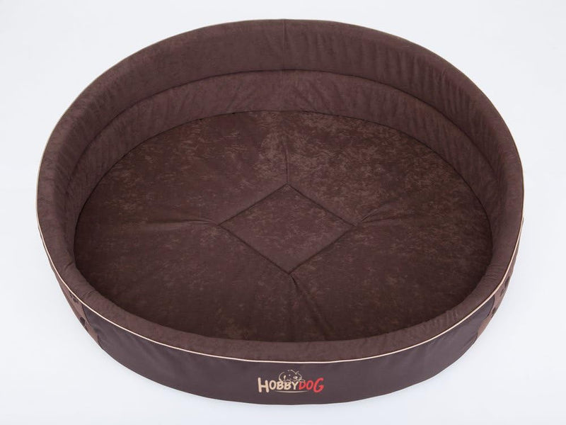 Hobbydog Hundebett Schaumstoff Grösse 7 Hellbraun mit Pfoten Hellbraun mit Pfoten. Size 7, Hellbraun